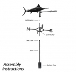 Weathervane Marlin Assembly